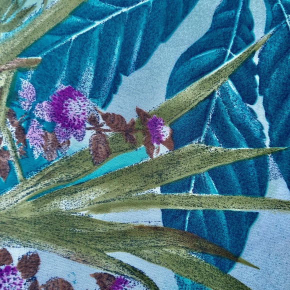TROPICAL vintage scarf. Italian designer. - Picture 12 of 12
